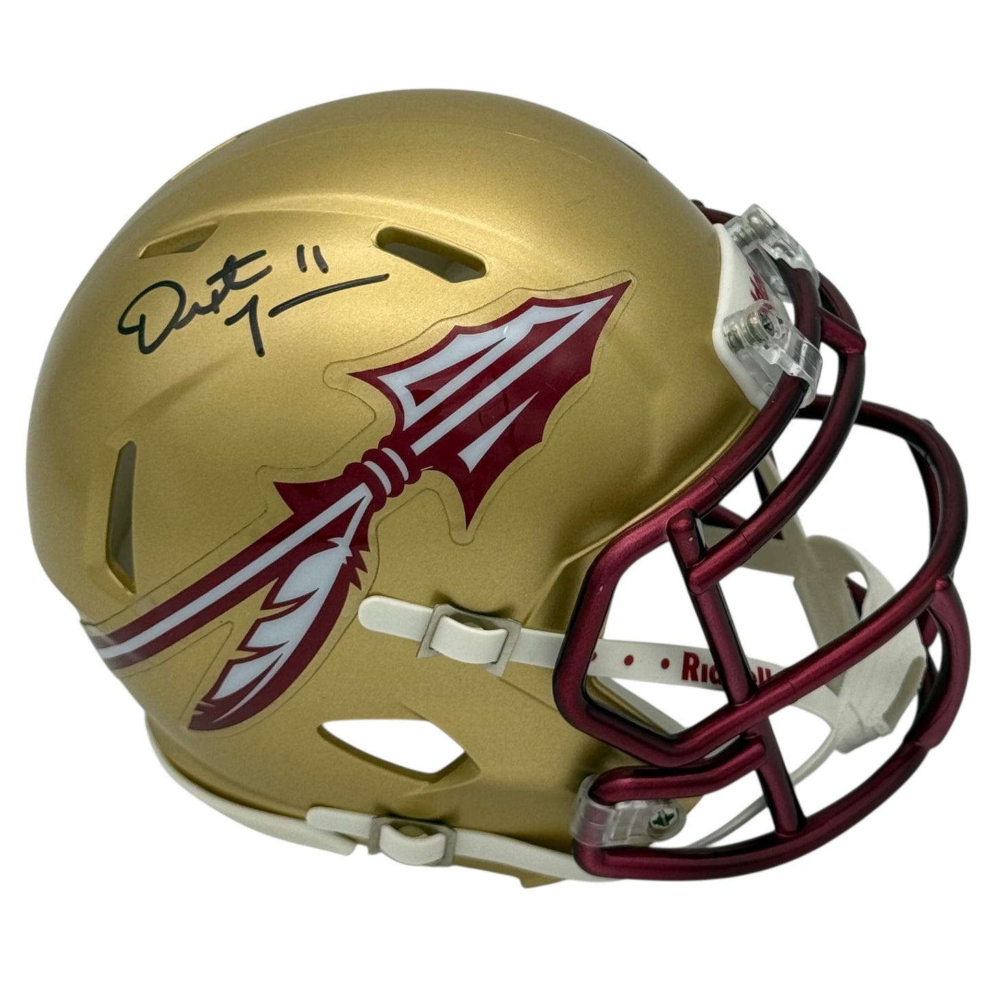Dexter Jackson Autographed Florida State Seminoles Mini Helmet - JSA