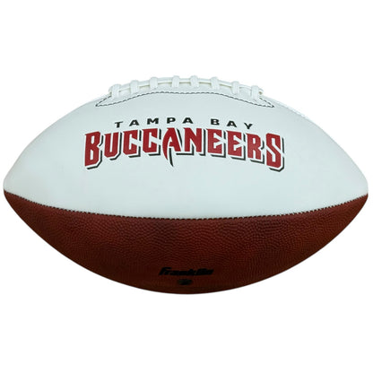 Brad Johnson Autographed Tampa Bay Buccaneers Logo Football w/ "SB XXXVII Champs"