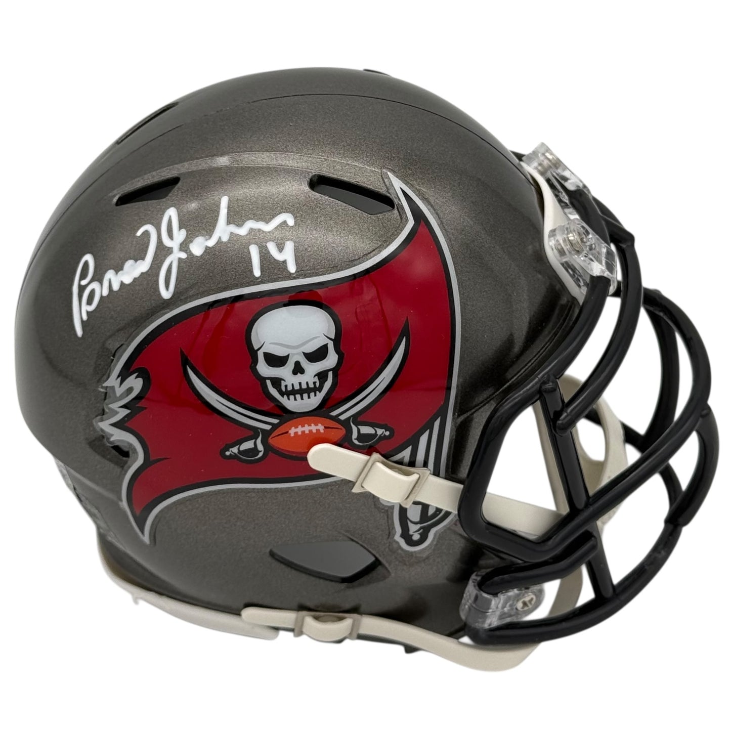 Brad Johnson Autographed Tampa Bay Buccaneers Mini Helmet - JSA