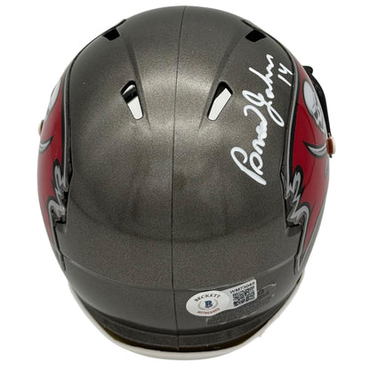 Brad Johnson Autographed Tampa Bay Buccaneers Mini Helmet - JSA