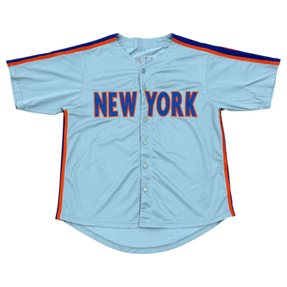 Darryl Strawberry Autographed New York Mets (Grey #18) Custom Jersey - JSA