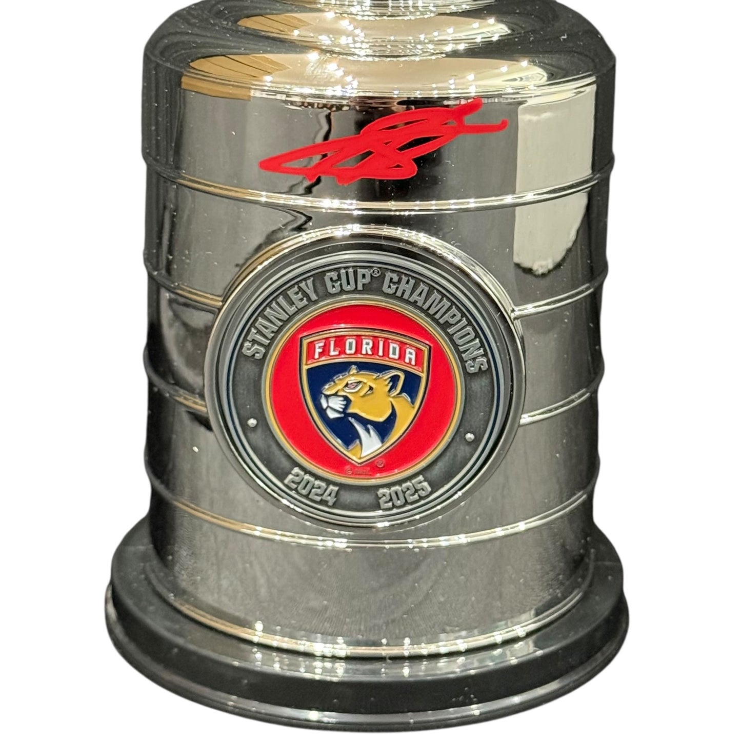 Sergei Bobrovsky Autographed Florida Panthers 2024-2025 Mini Replica Stanley Cup - JSA