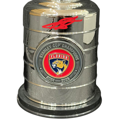 Sergei Bobrovsky Autographed Florida Panthers 2024-2025 Mini Replica Stanley Cup - JSA
