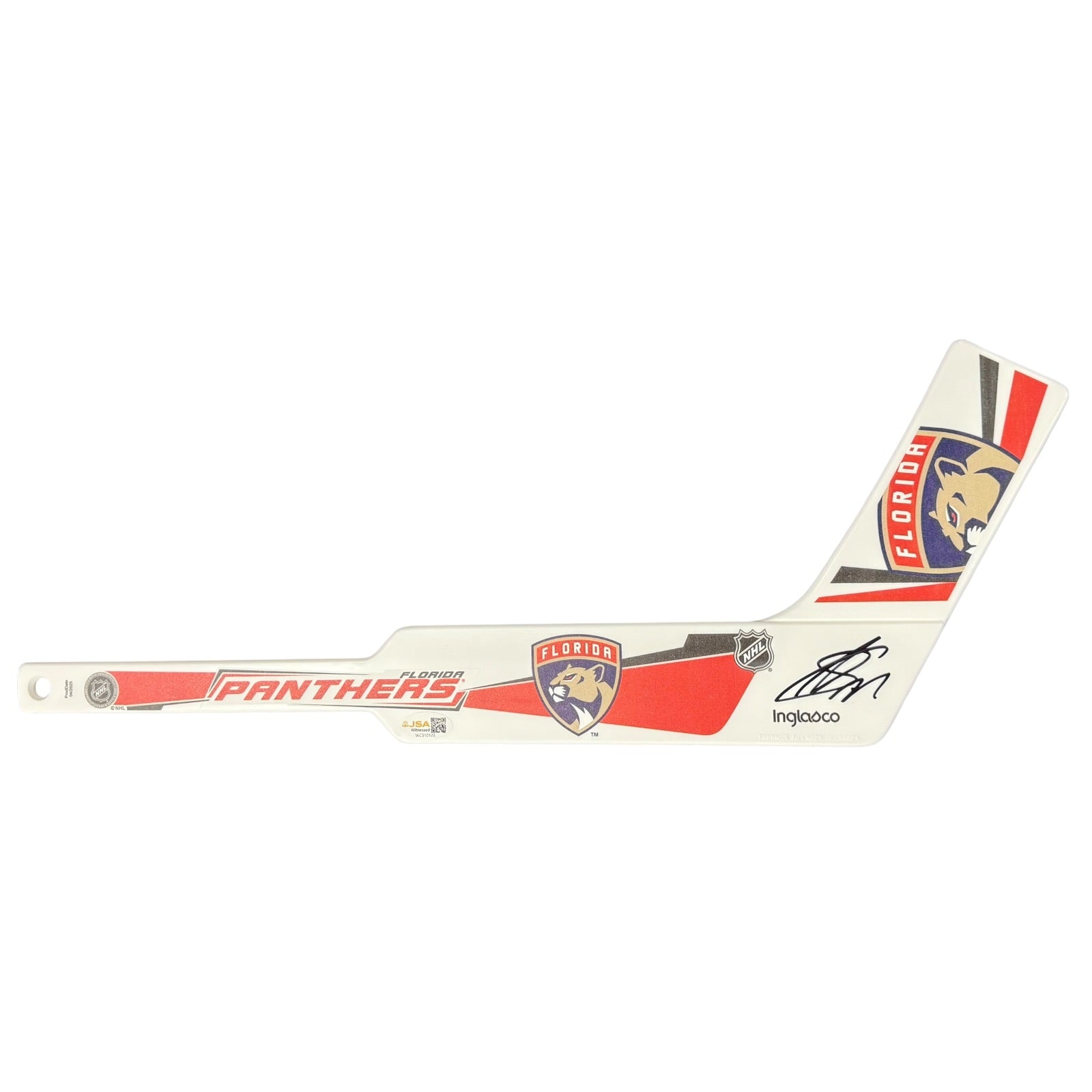 Sergei Bobrovsky Autographed Florida Panthers Mini Goalie Stick- JSA
