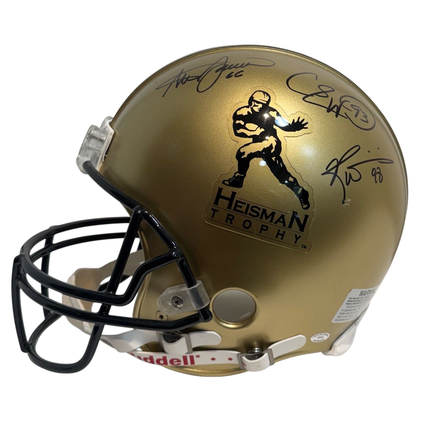 Heisman Trophy Winners Multi Autographed Heisman Authentic Proline Helmet - 7 Signatures