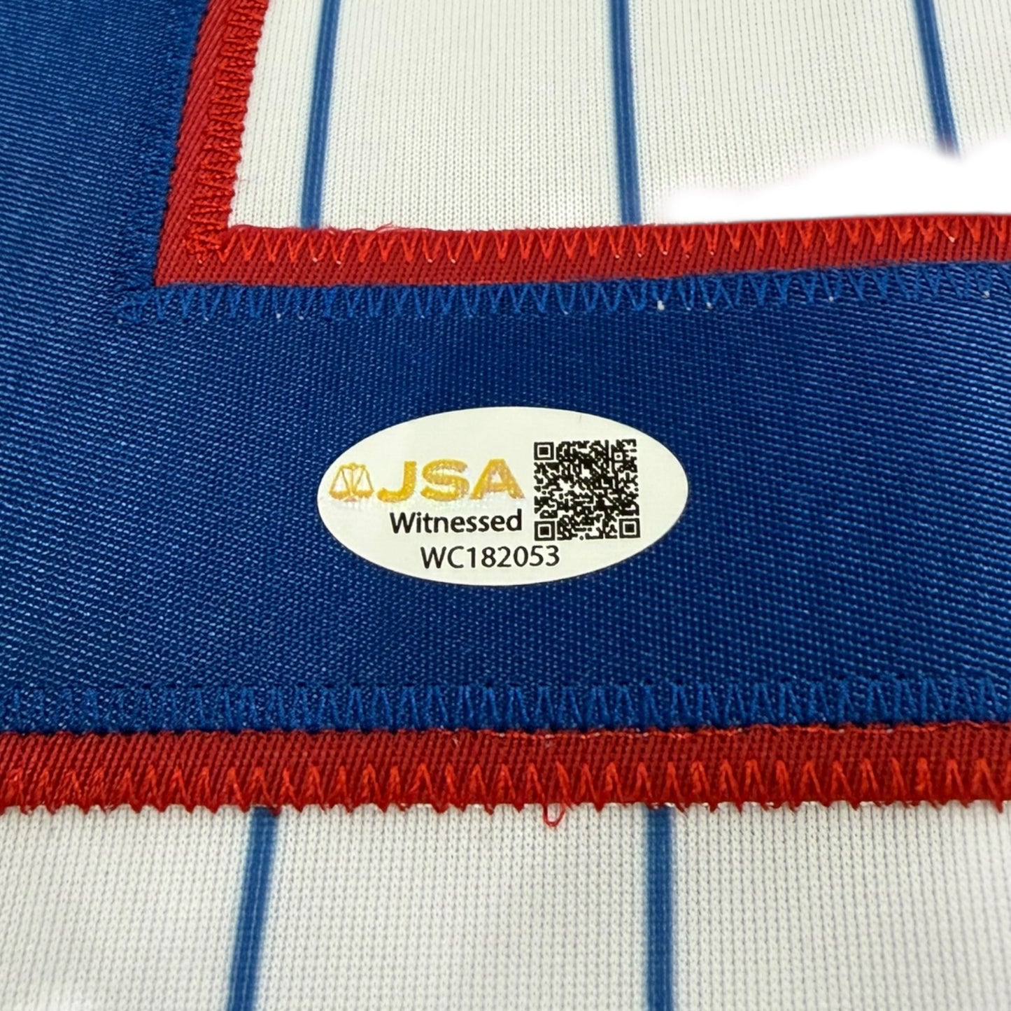 Sammy Sosa Autographed Chicago (Pinstripe #21) Custom Jersey - JSA