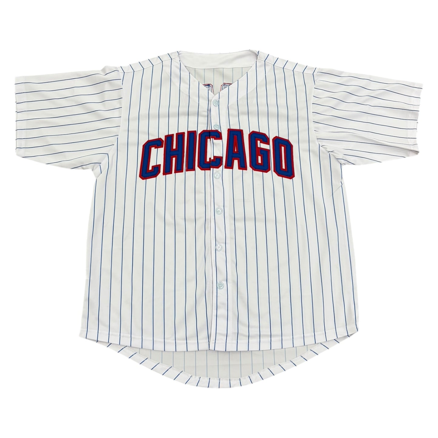 Sammy Sosa Autographed Chicago (Pinstripe #21) Custom Jersey - JSA