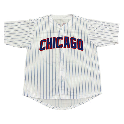 Sammy Sosa Autographed Chicago (Pinstripe #21) Custom Jersey - JSA