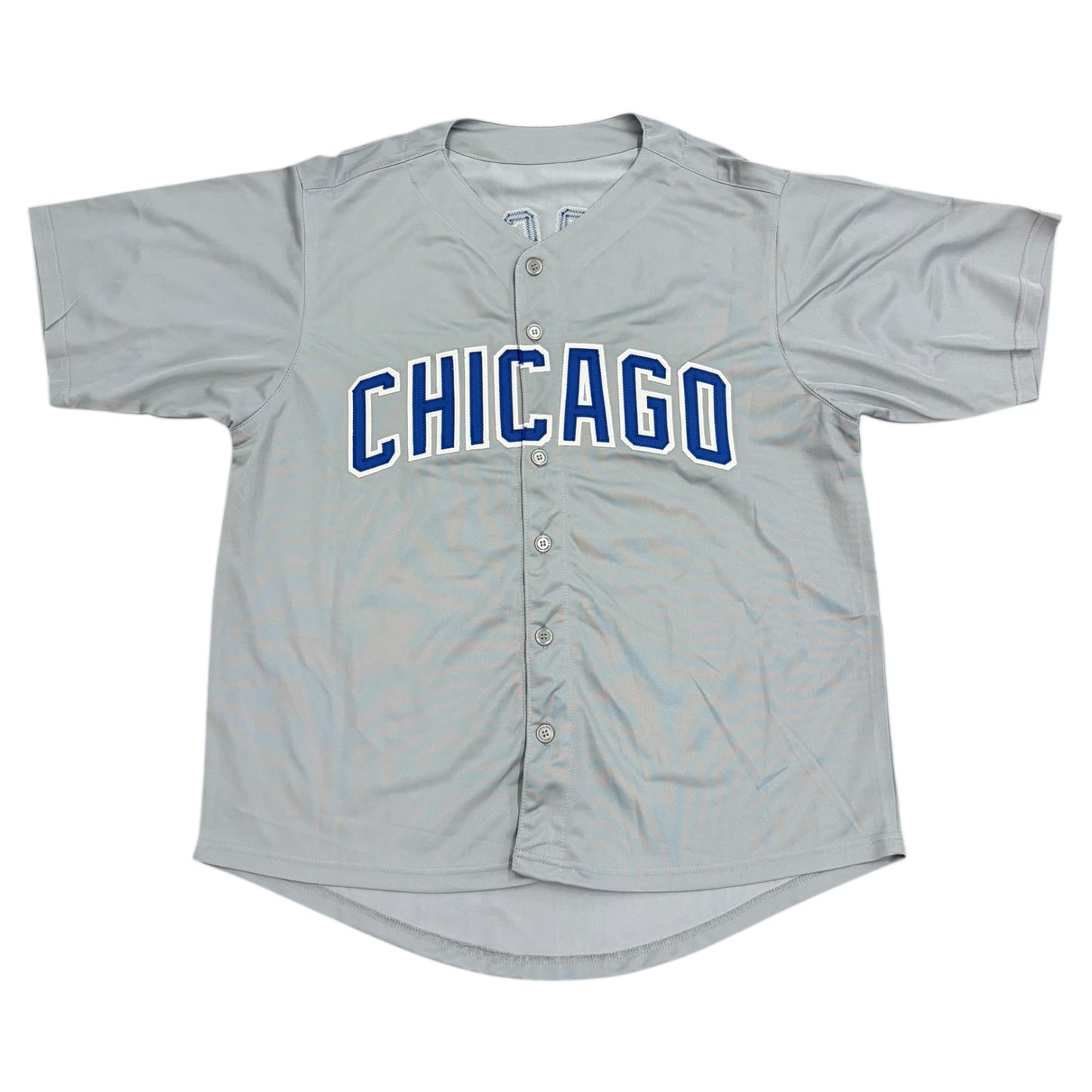 Sammy Sosa Autographed Chicago (Grey #21) Custom Jersey - JSA