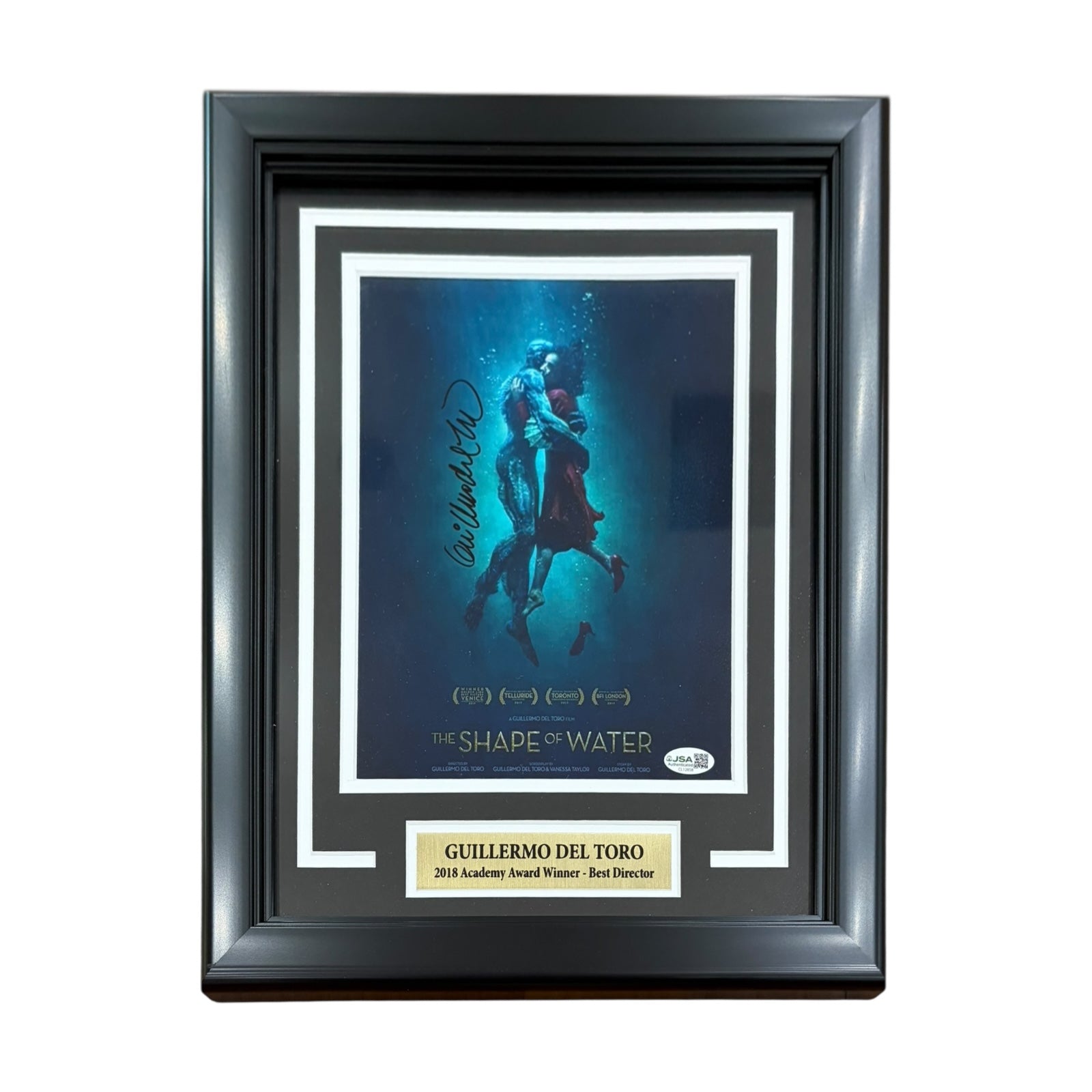 Guillermo Del Toro Autographed The Shape of Water Deluxe Framed 8x10 Photo - JSA