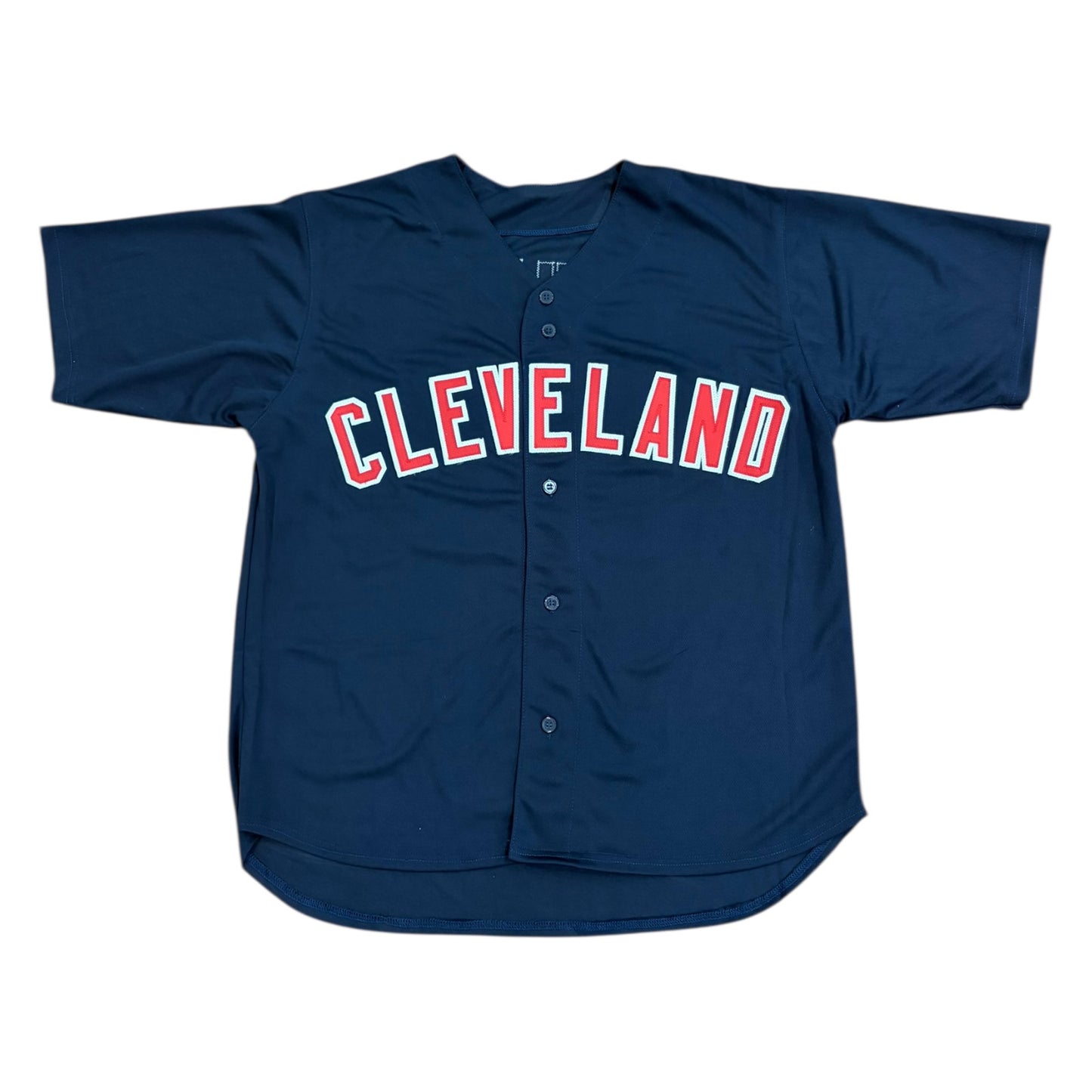 Corey Kluber Autographed Cleveland (Blue #28) Custom Jersey w/ 14/17 Cy Young - JSA
