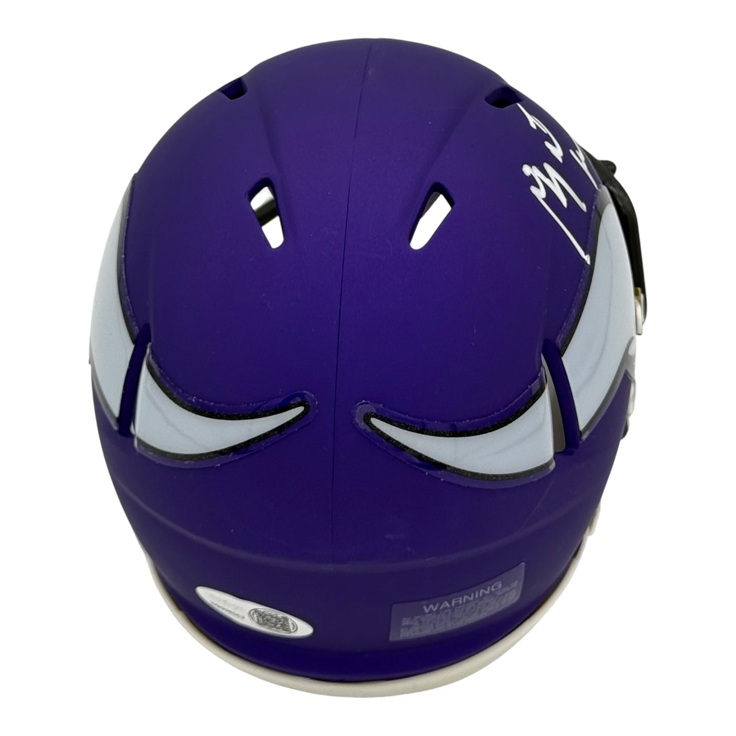 Bryant McKinnie Autographed Minnesota Vikings (Speed) Mini Helmet - JSA