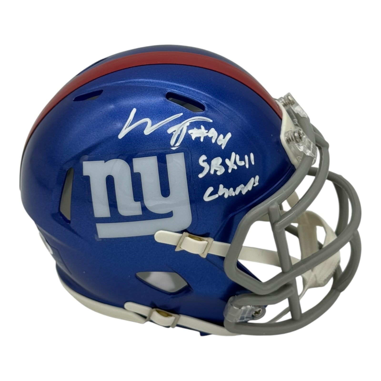 William Joseph Autographed New York Giants (Speed) Mini Helmet w/ 