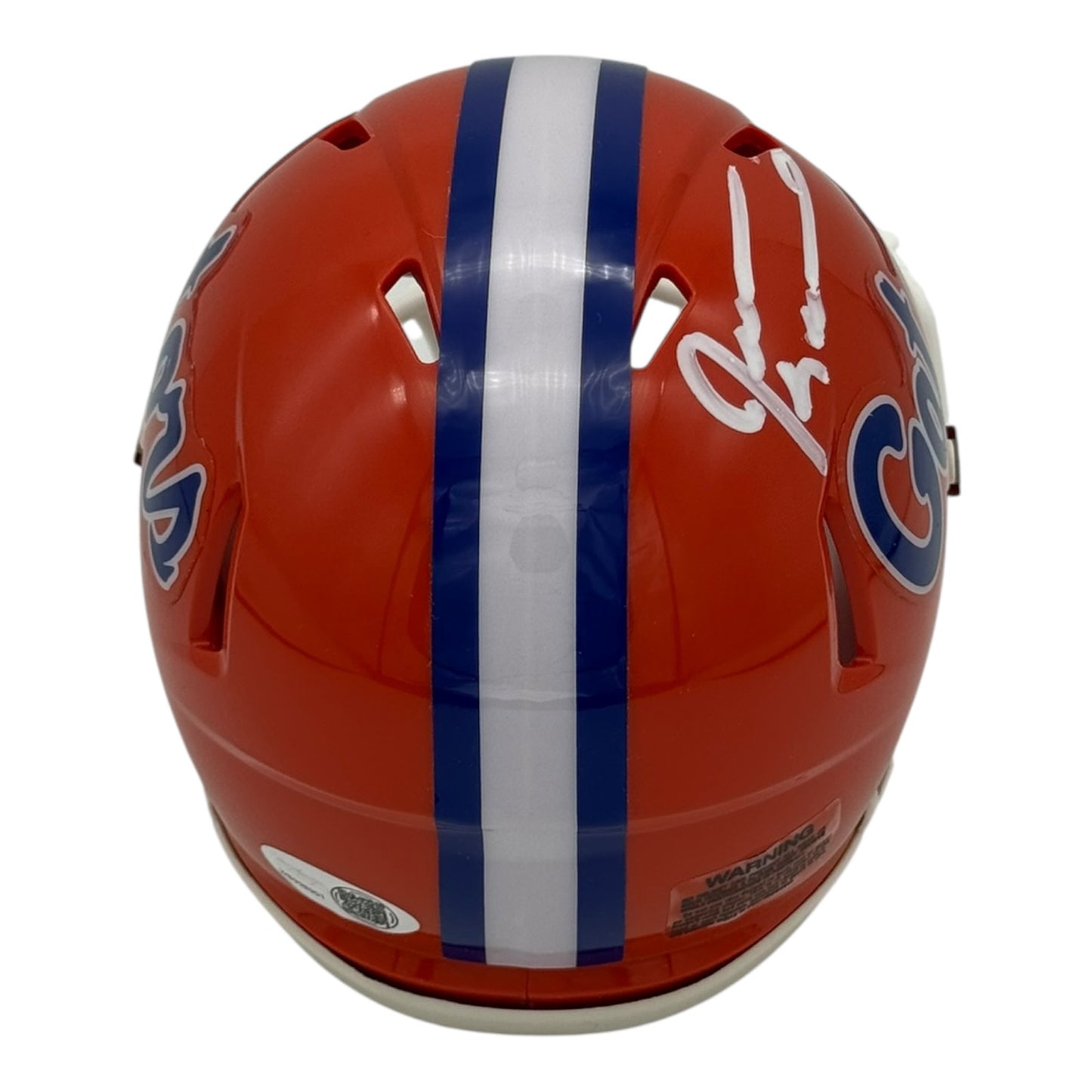 Jevon Kearse Autographed Florida Gators (Speed) Mini Helmet - JSA