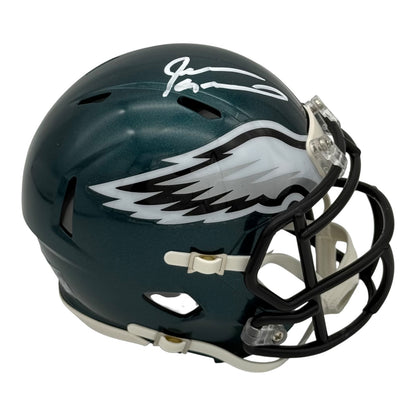 Jevon Kearse Autographed Philadelphia Eagles (Speed) Mini Helmet - JSA