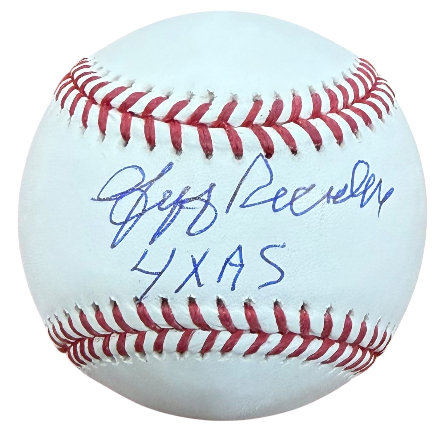 Jeff Reardon Autographed Official Major League Baseball w/ "4x AS" - JSA
