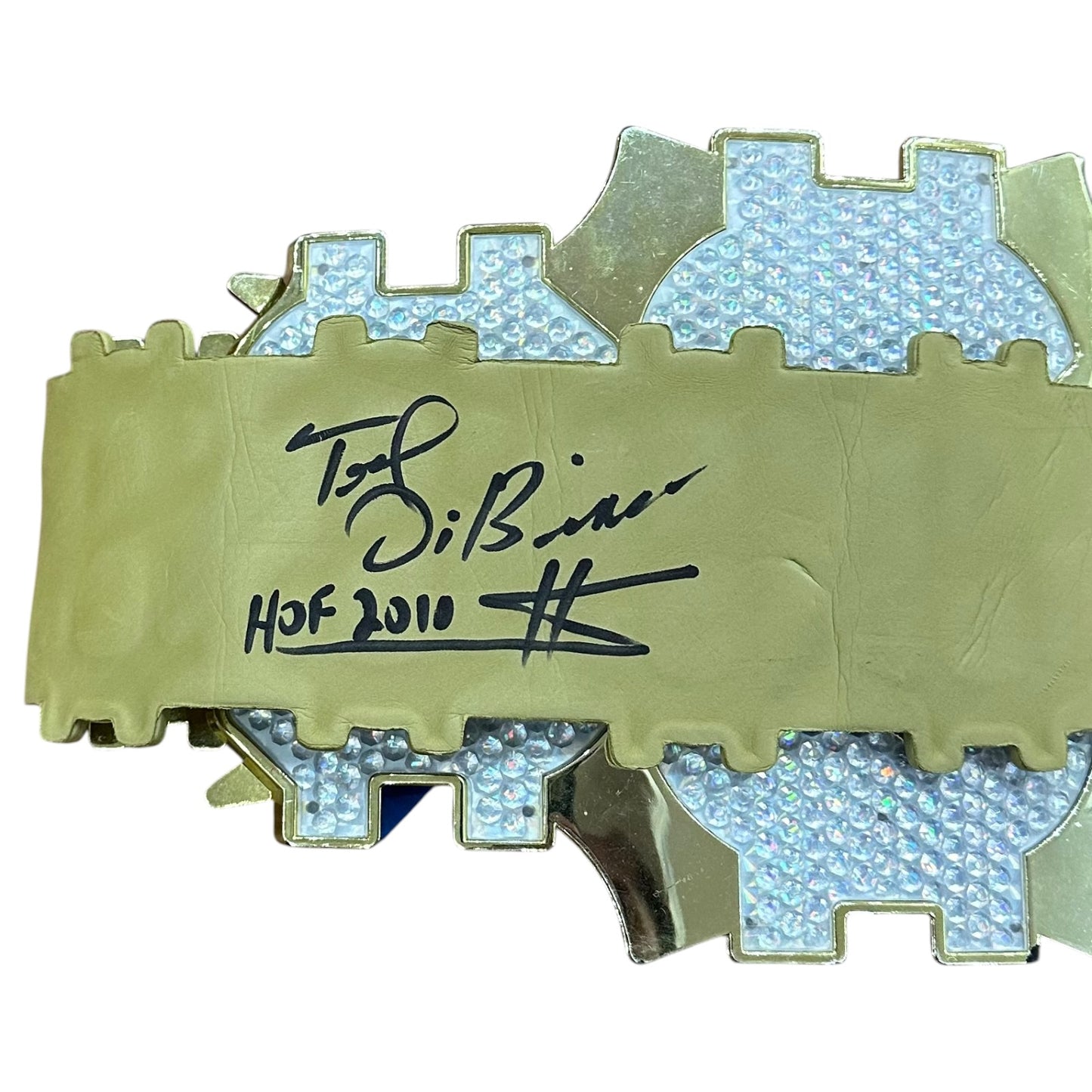 Ted DiBiase "Million Dollar Man" Autographed WWE 2005 Million Dollar Replica Belt - JSA