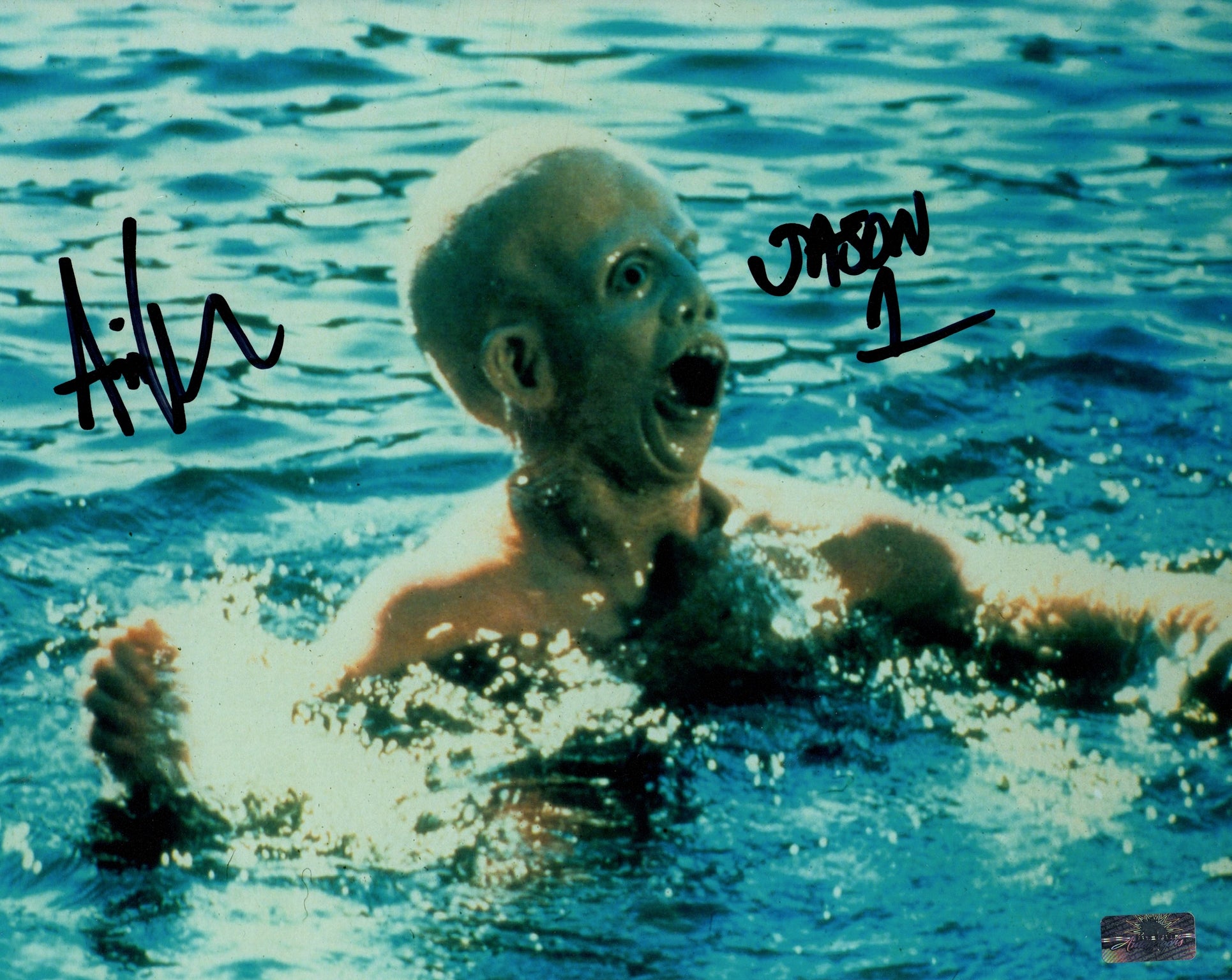 Ari Lehman Autographed Friday the 13th (Boy In The Lake) 8x10 Photo - JSA