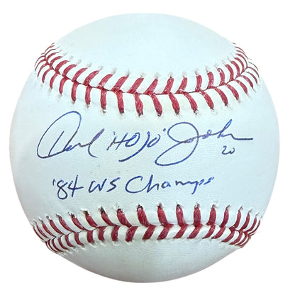 Howard Johnson Autographed Official Major League Baseball w/ "84 WS Champs" - JSA
