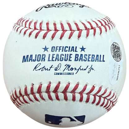 Howard Johnson Autographed Official Major League Baseball w/ "84 WS Champs" - JSA