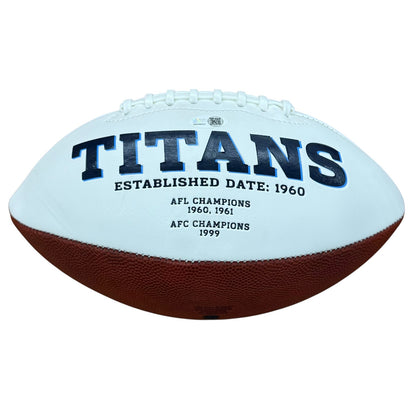 Jevon Kearse Autographed Tennessee Titans Logo Football w/ "The Freak" - JSA