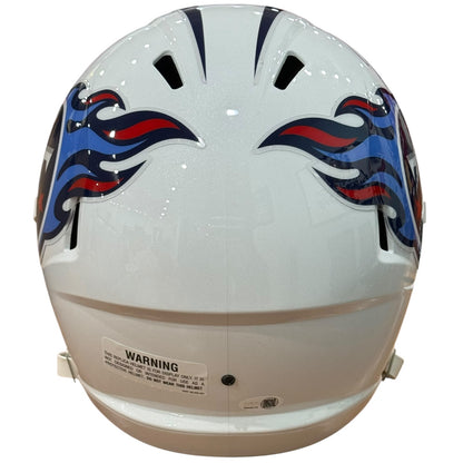 Jevon Kearse Autographed Tennessee Titans (Speed) Deluxe Full Size Helmet w/ "The Freak" - JSA