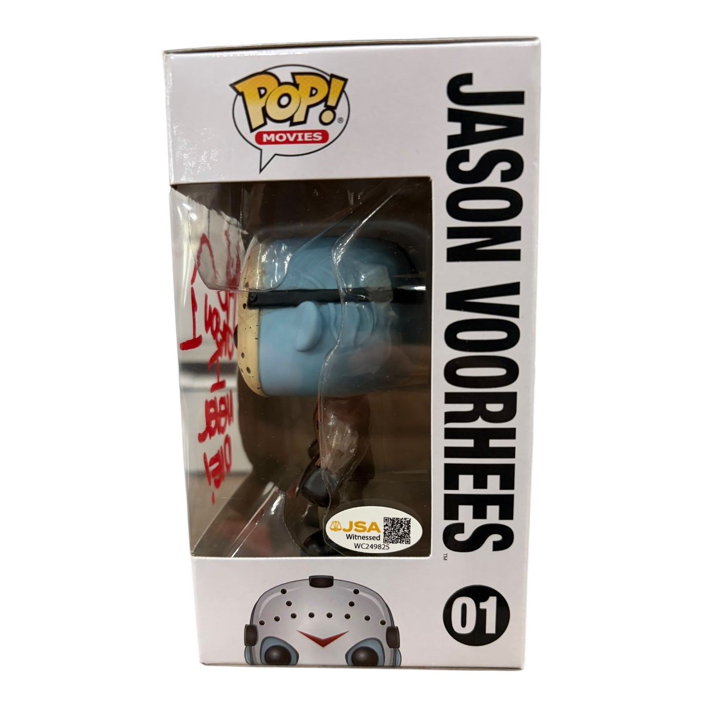 Ari Lehman Autographed Friday the 13th Funko Pop! Jason Voorhees 01 - JSA