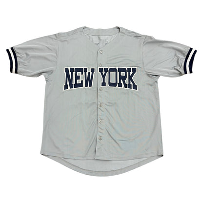 Cecil Fielder Autographed New York (Grey #45) Custom Jersey - JSA