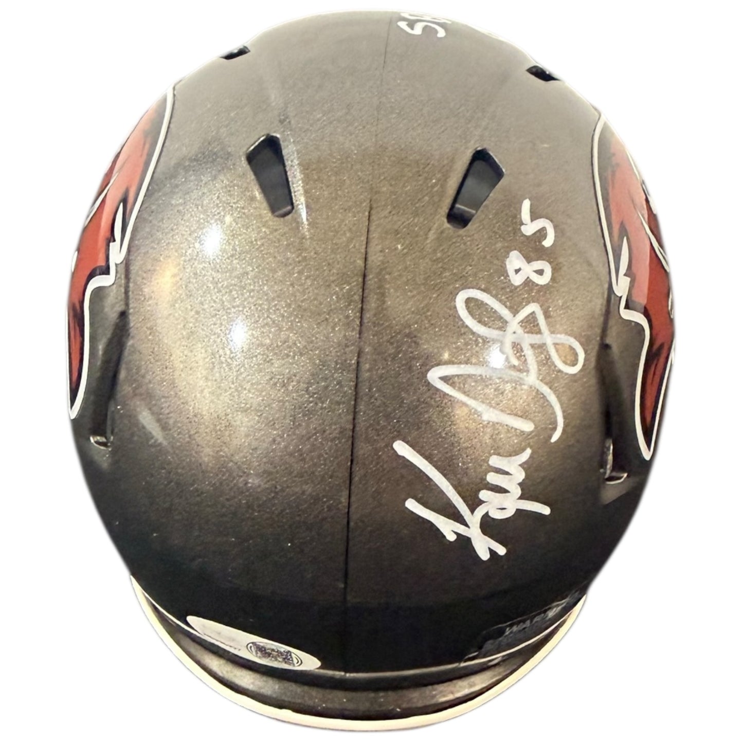 Ken Dilger Autographed Tampa Bay Buccaneers Mini Helmet w/ "SB XXXVII Champs" - JSA