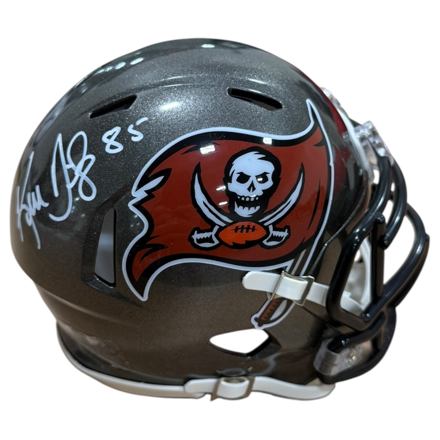Ken Dilger Autographed Tampa Bay Buccaneers Mini Helmet - JSA