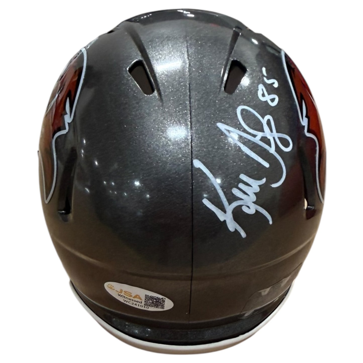 Ken Dilger Autographed Tampa Bay Buccaneers Mini Helmet - JSA