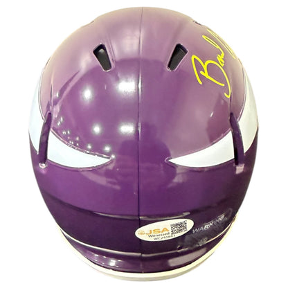 Brad Culpepper Autographed Minnesota Vikings Mini Helmet - JSA