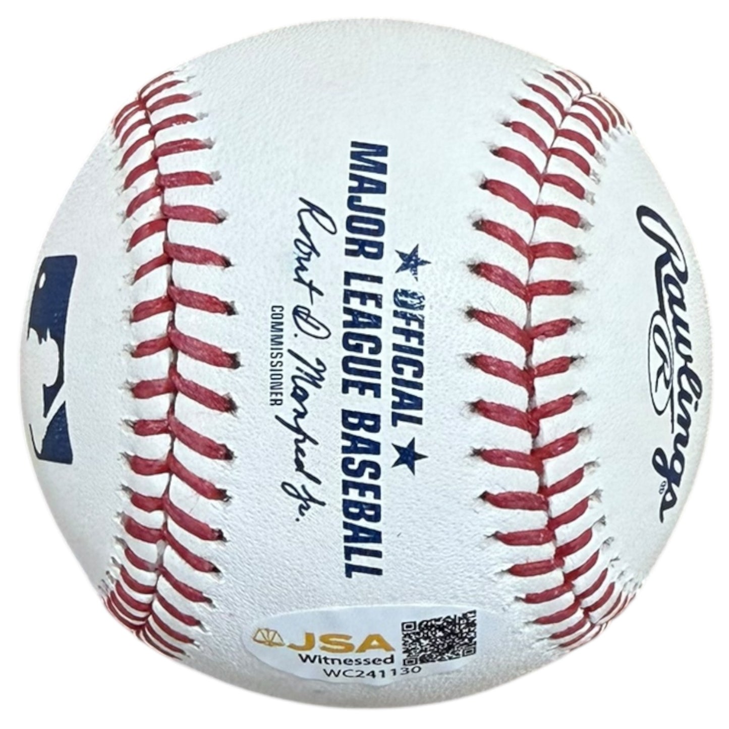 Cecil Fielder Autographed Official Major League Baseball - JSA
