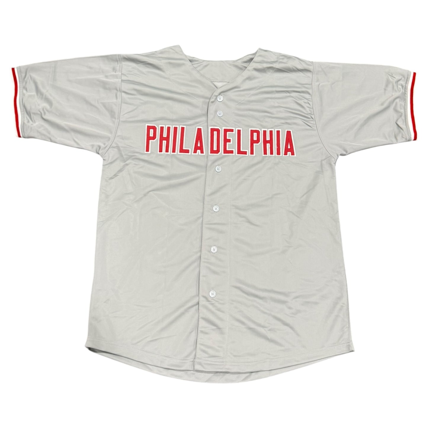 Tom Gordon Autographed Philadelphia (Grey #45) Custom Stitched Jersey - JSA