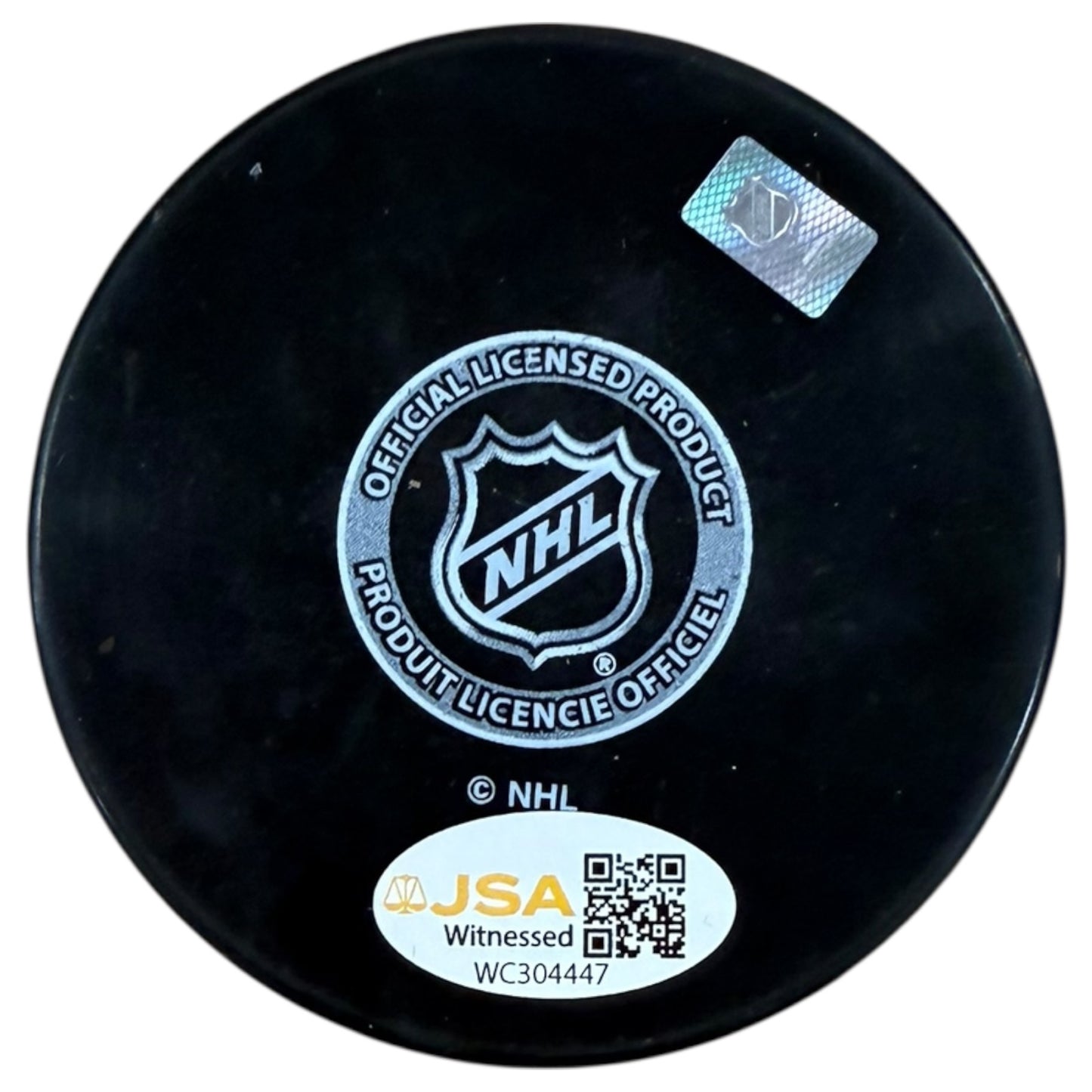 Dave Andreychuk Autographed Buffalo Sabres Logo Hockey Puck - JSA