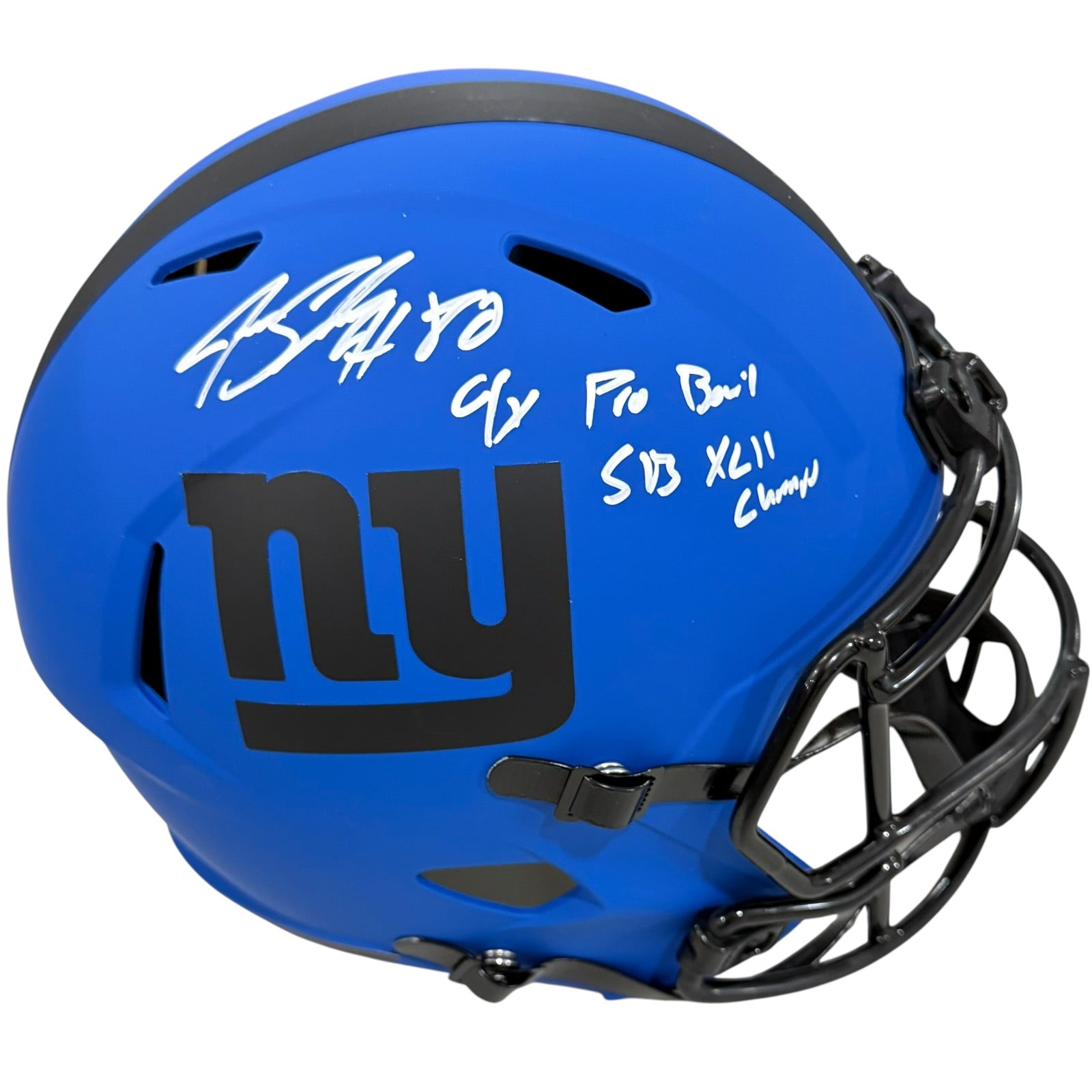 Jeremy Shockey Autographed New York Giants (RAVE) Deluxe Full Size Helmet w/ 