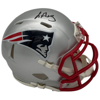 LeGarrette Blount Autographed New England Patriots (Speed) Mini Helmet - JSA