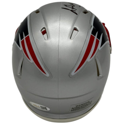 LeGarrette Blount Autographed New England Patriots (Speed) Mini Helmet - JSA