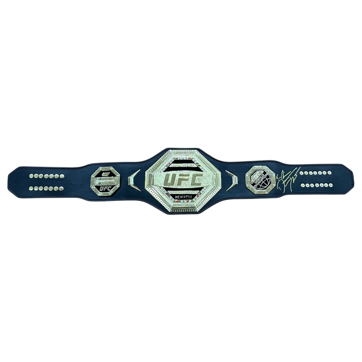 Dustin Poirier Autographed UFC World Champion Belt w/ "The Diamond"  - JSA