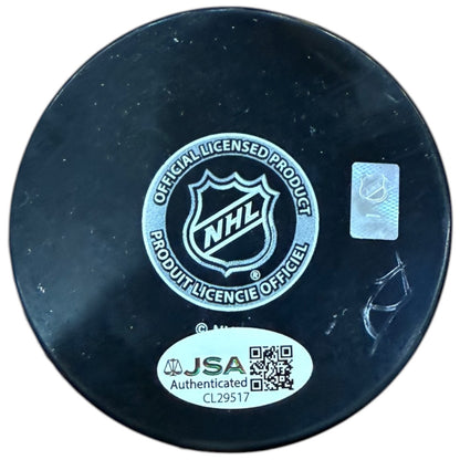 Steve Shutt Autographed Montreal Canadiens Hockey Puck - JSA