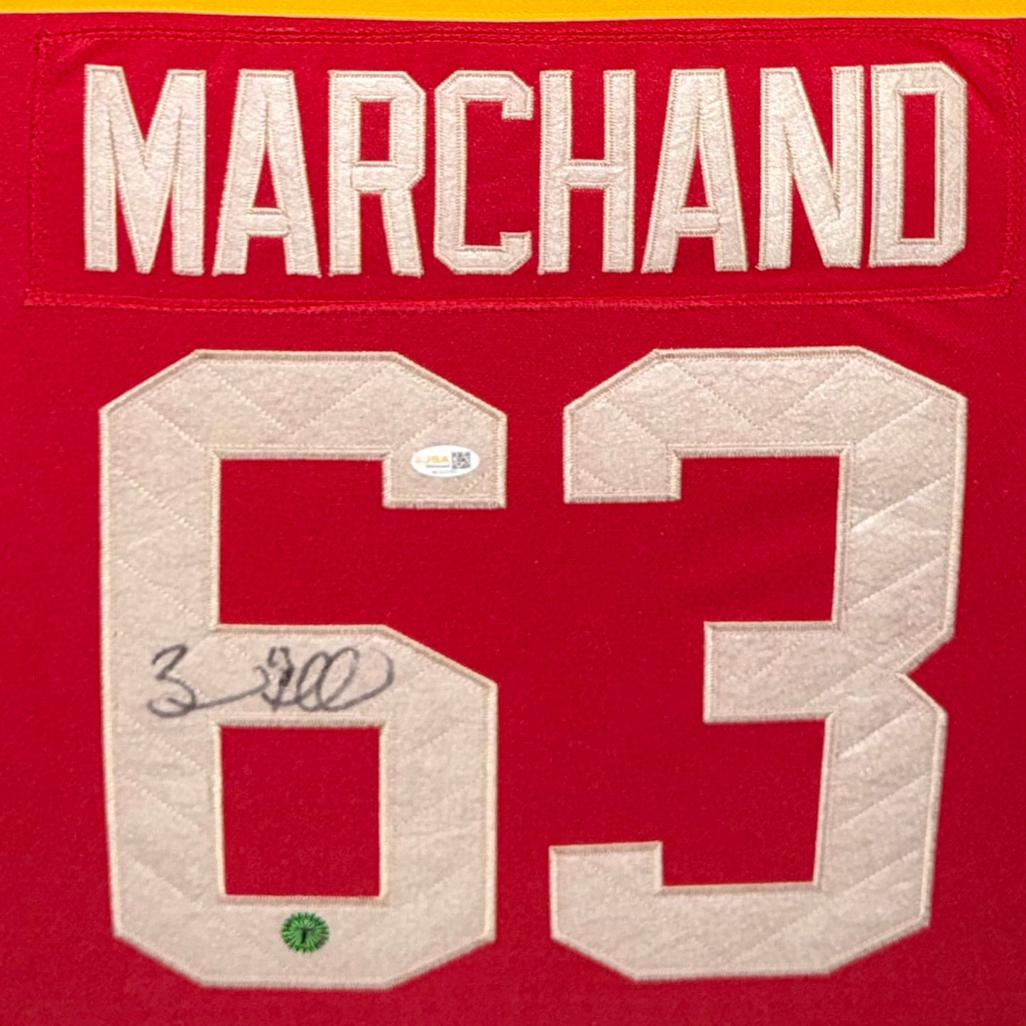 Brad Marchand Autographed Florida Panthers (Winter Classic #63) Elite Framed Jersey - JSA