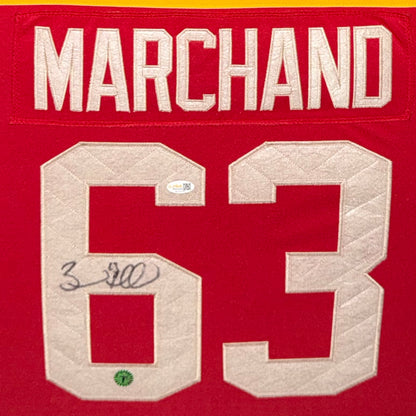 Brad Marchand Autographed Florida Panthers (Winter Classic #63) Elite Framed Jersey - JSA
