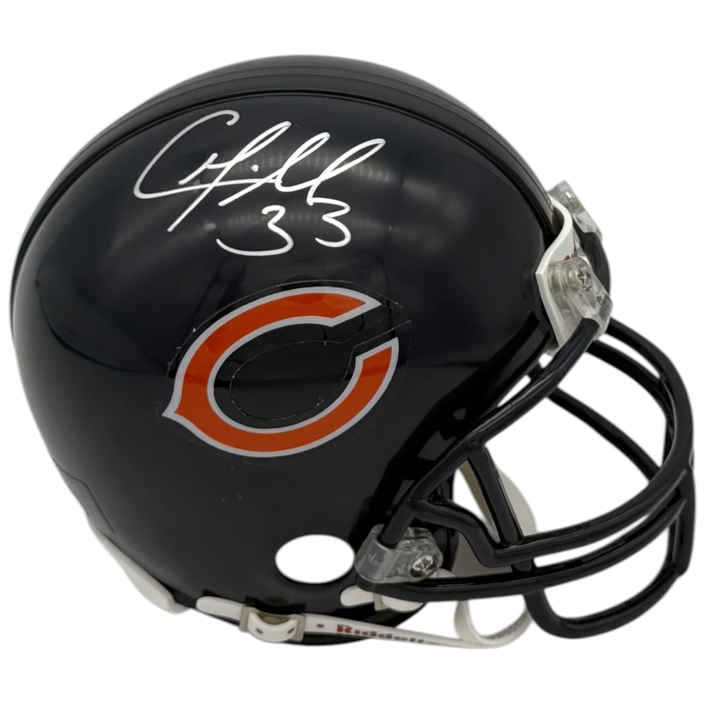 Charles Tillman Autographed Chicago Bears Mini Helmet - JSA