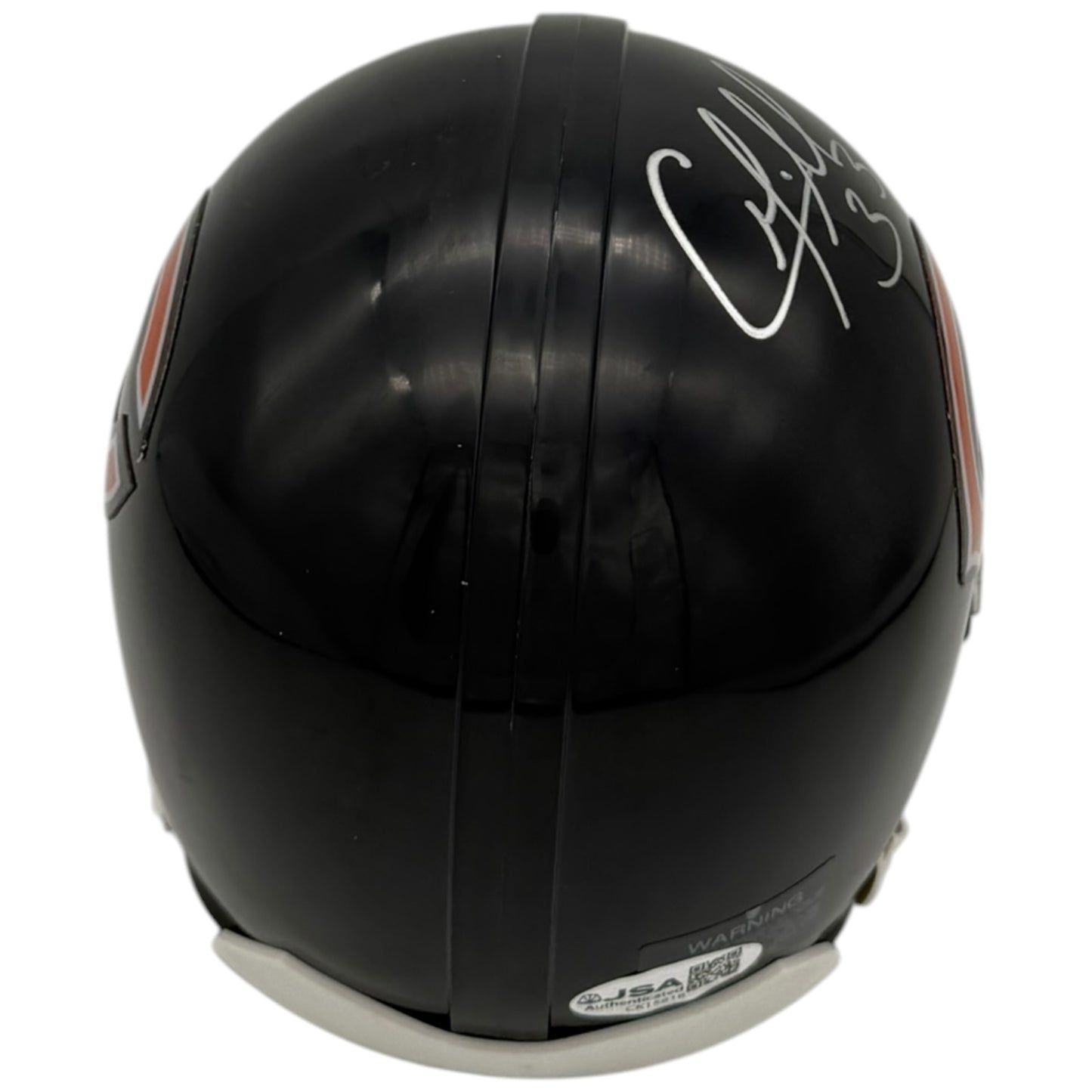 Charles Tillman Autographed Chicago Bears Mini Helmet - JSA