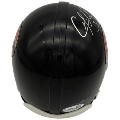 Charles Tillman Autographed Chicago Bears Mini Helmet - JSA
