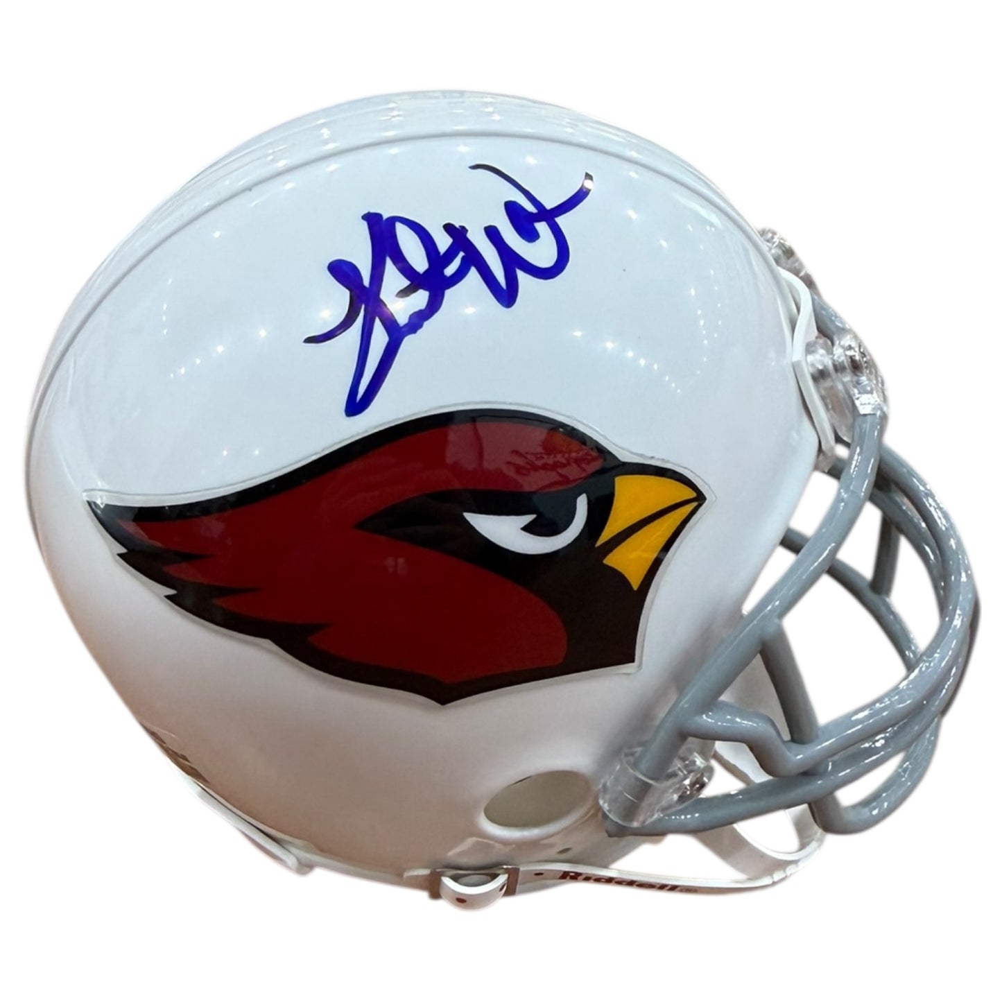 Kurt Warner Autographed Arizona Cardinals Mini Helmet - JSA