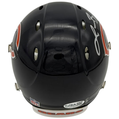 Lance Briggs Autographed Chicago Bears Mini Helmet - JSA
