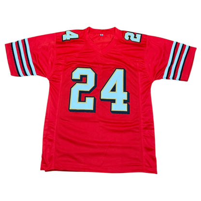Mike Rumph Autographed San Francisco (Red #24) Custom Stitched Jersey - JSA