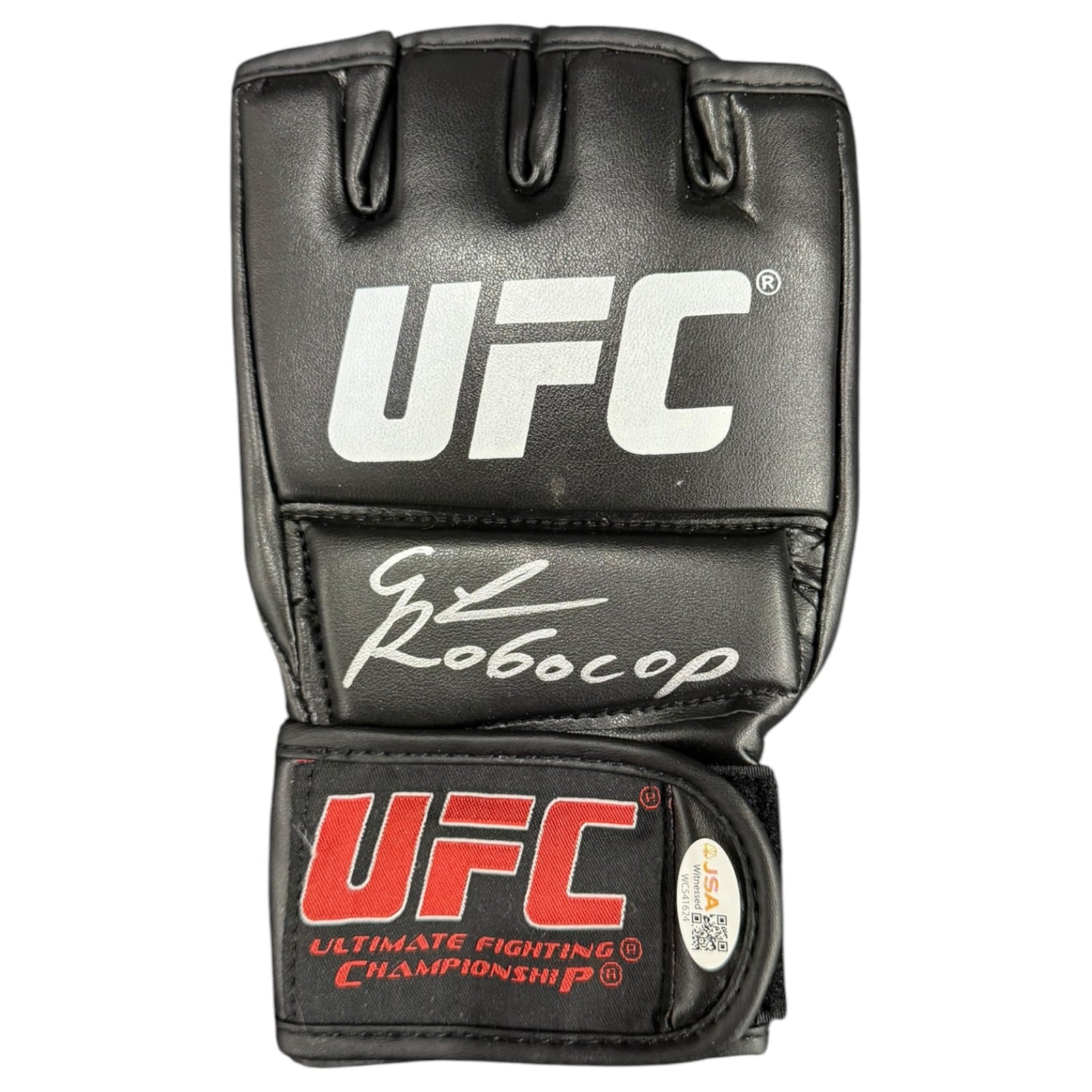 Gregory Robocop Rodrigues Autographed UFC Fighting Glove - JSA