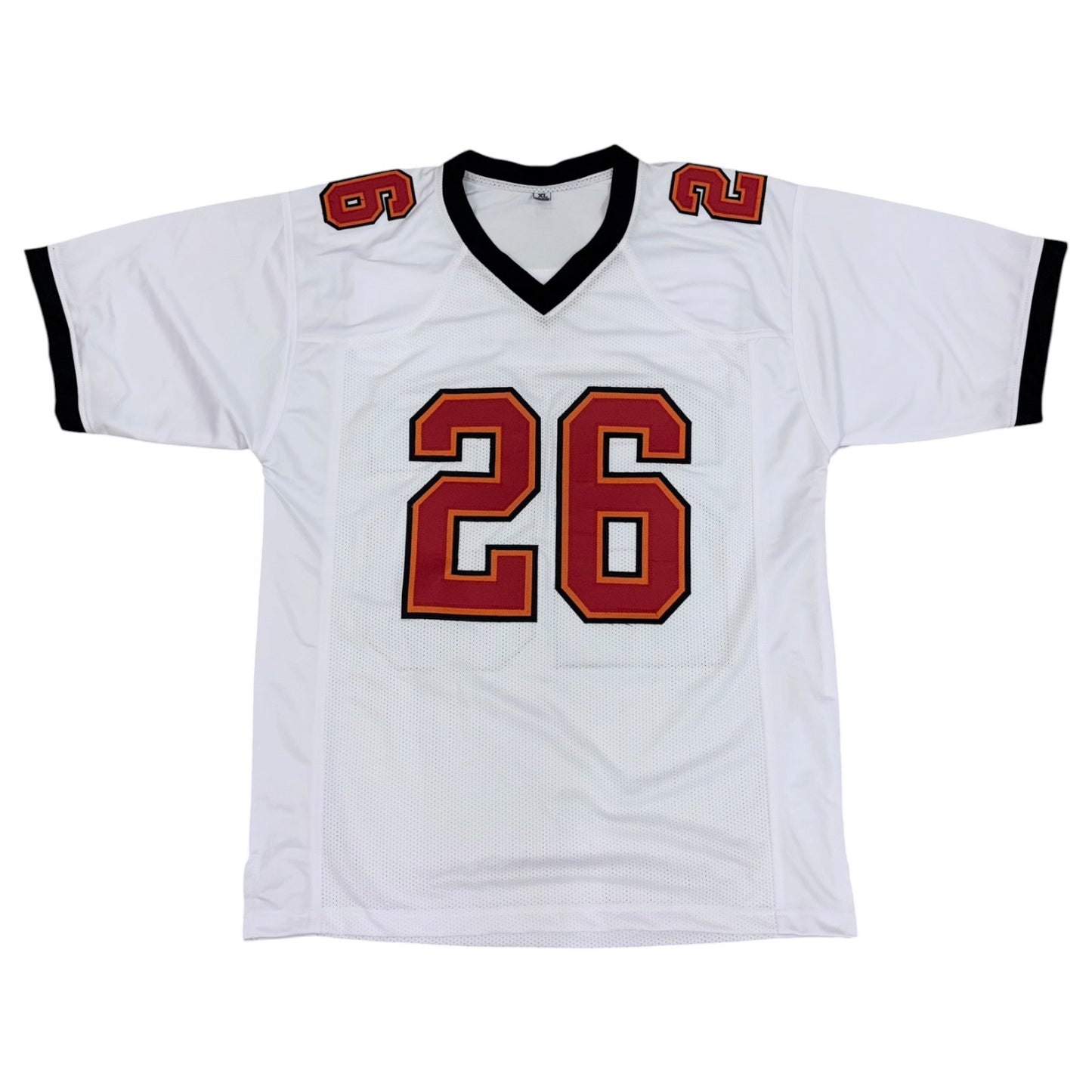 Dwight Smith Autographed Tampa Bay (White #26) Custom Stitched Jersey - JSA
